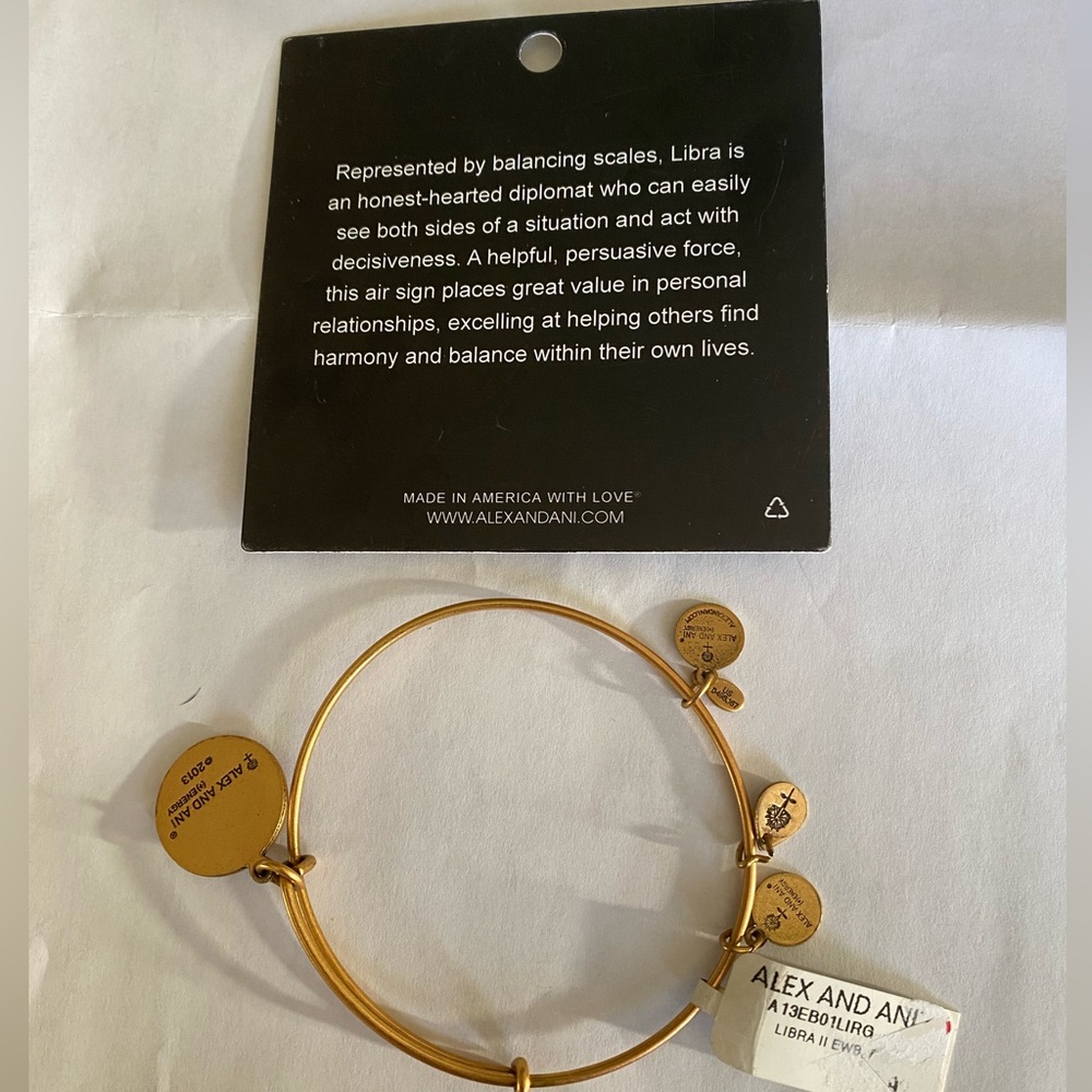 Alex And Ani Libra NWT - Picture 4 of 5